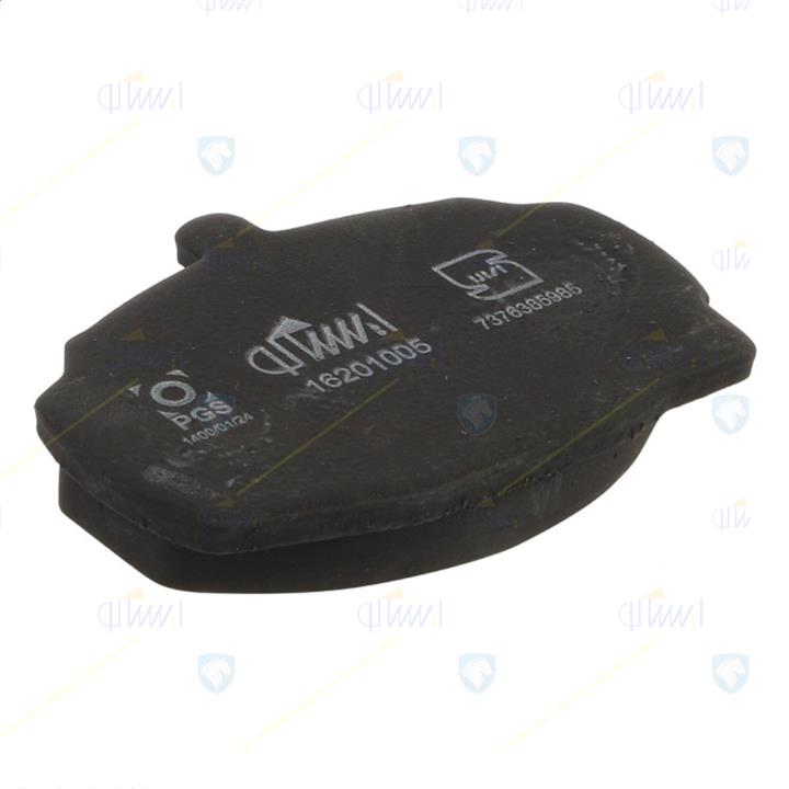 لنت ترمزدیسکی چرخ جلو(دست 4 عددی )-206-رانا(با PAD SPRING) ایساکویی